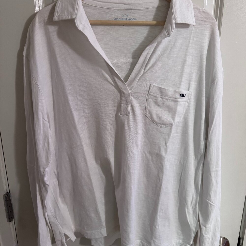 Vineyard Vines Women's Longsleeve Polo Shirt